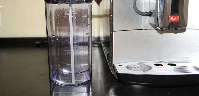 Замена фильтра тонкой очистки воды в Melitta Barista TS